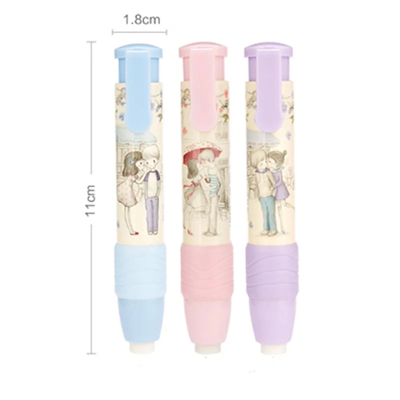 Креативные Сменные резиновые ластики в форме ручки для карандаша Детские