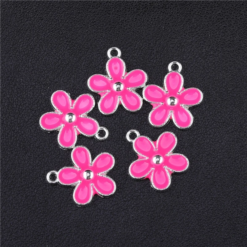 As Photo 15 Pieces Juya DIY 15 шт./лот оптовые ювелирные изделия поставки эмаль животных беспроводной мини-маршрутизатор подвески для женщин детские ювелирные изделия изготовление - Окраска металла: As Photo 15 Pieces