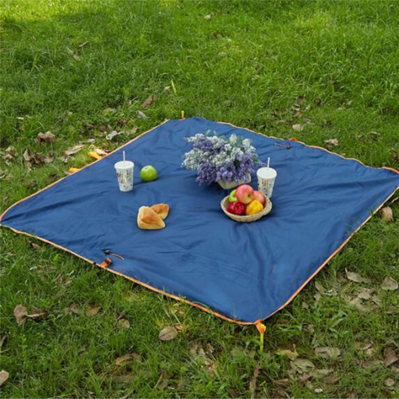 

Camping Blanket Beach Picnic Mat, Multifunctional Camping Hiking Tarp Waterproof Folded Bag Lightweight Compact Outdoor Ground