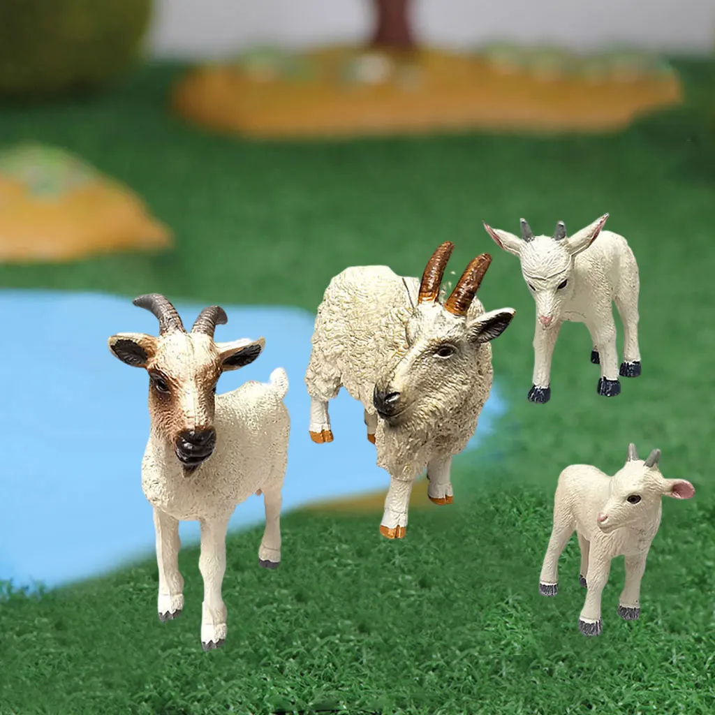 4 шт. детский игровой набор в виде животных | Игрушки и хобби