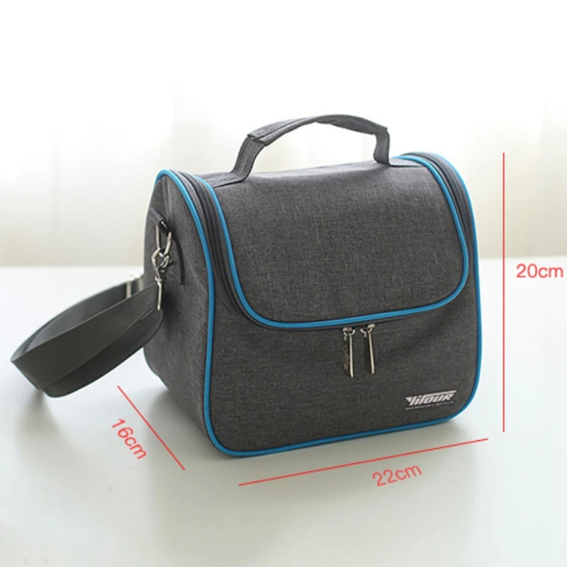 

YITOUR Lunch Bag Fashion Large Capacity Minimalist Thermo Food Insulated Bag Casual Travel Picnic Bag Thermal Lunch Box
