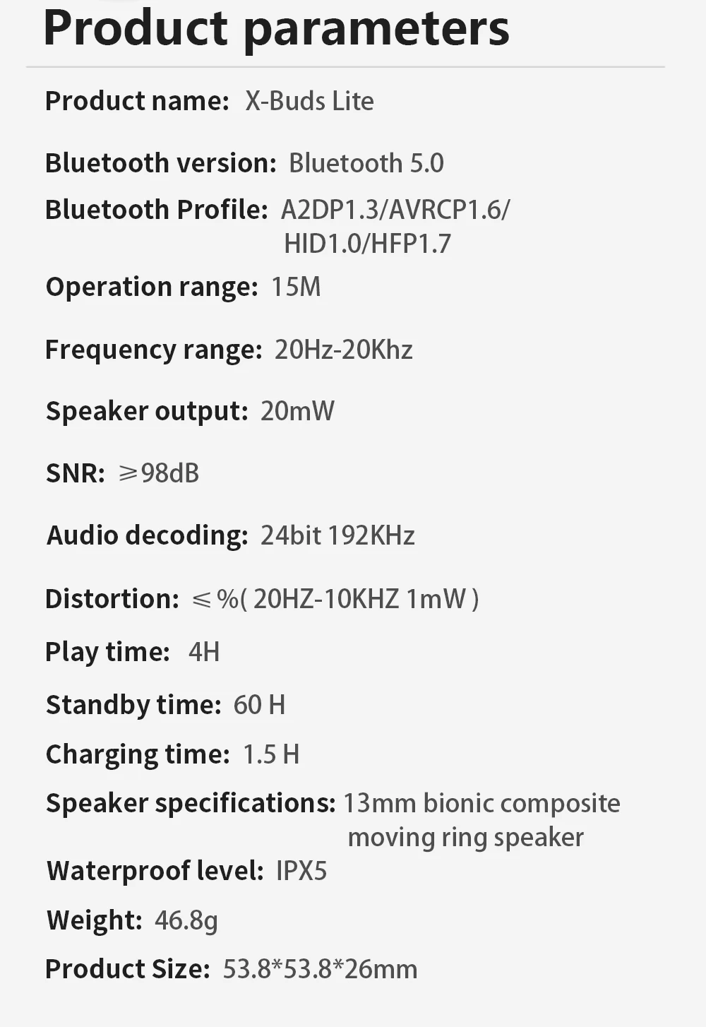 Cigfun X-Buds беспроводные наушники TWS Bluetooth 5,0 наушники 6D стерео сенсорная гарнитура с микрофоном для телефона iphone huawei