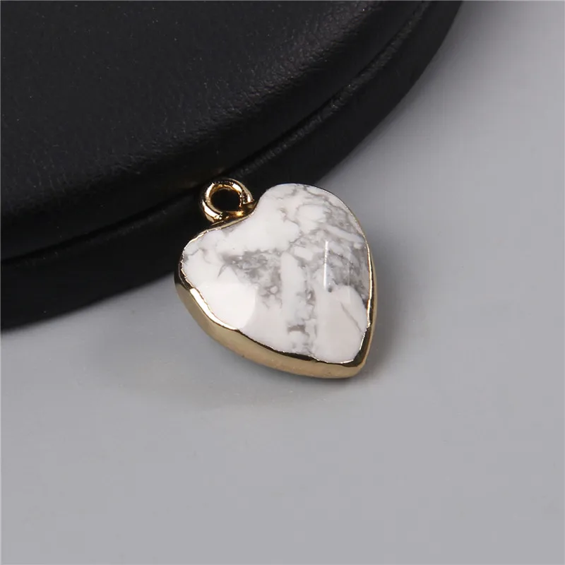 2 шт. натуральный камень тигровый глаз аметистами кулон сердце Форма