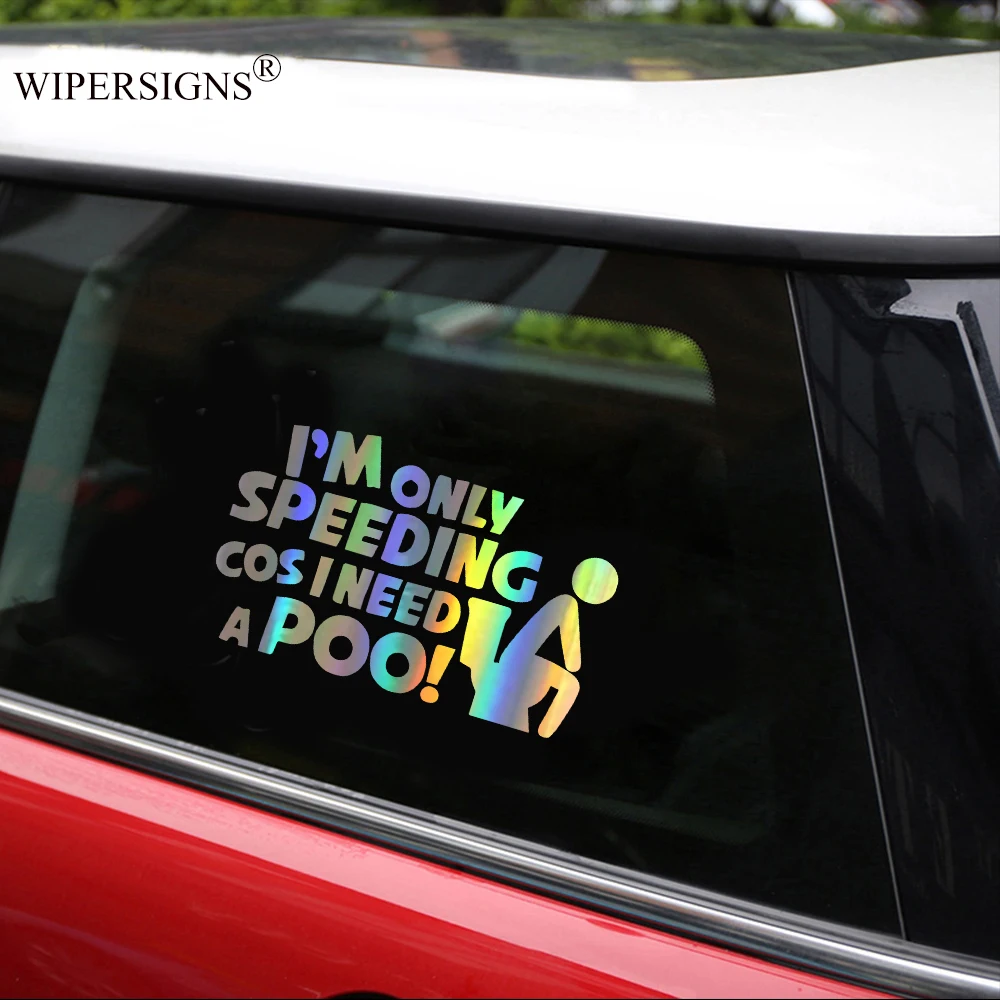 Я только превышение скорости потому что мне нужны наклейки на бампер для