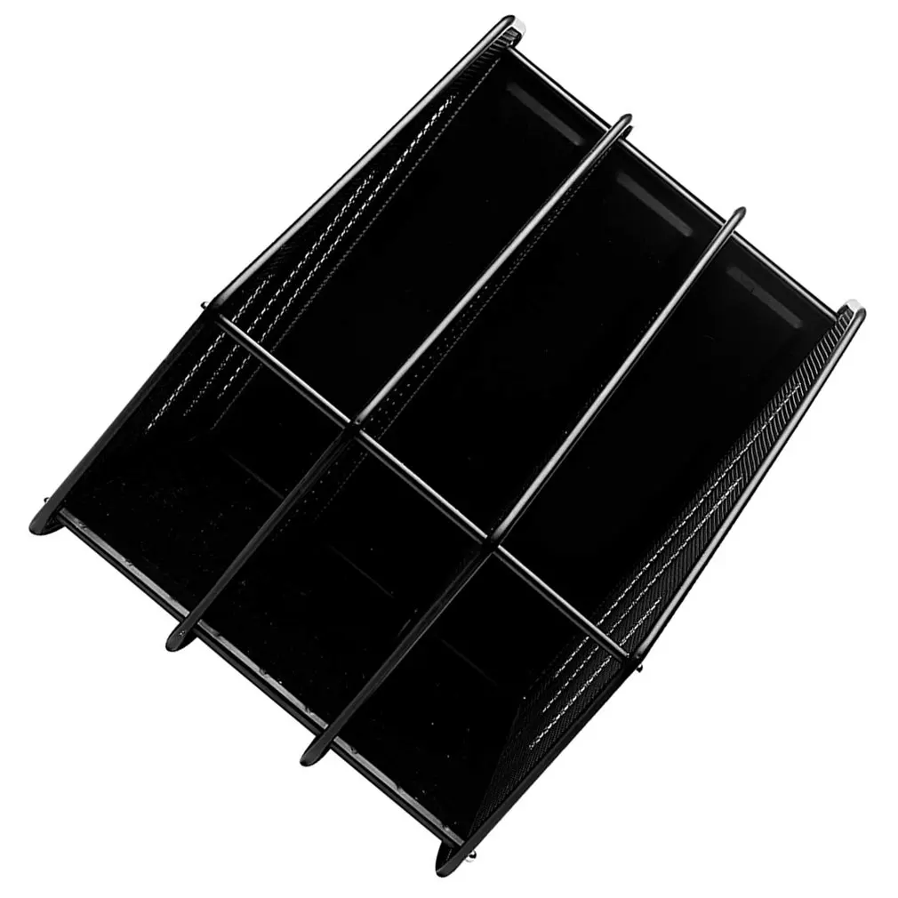 Держатель для офисных книг легко собрать тройной стеллаж хранения документов из