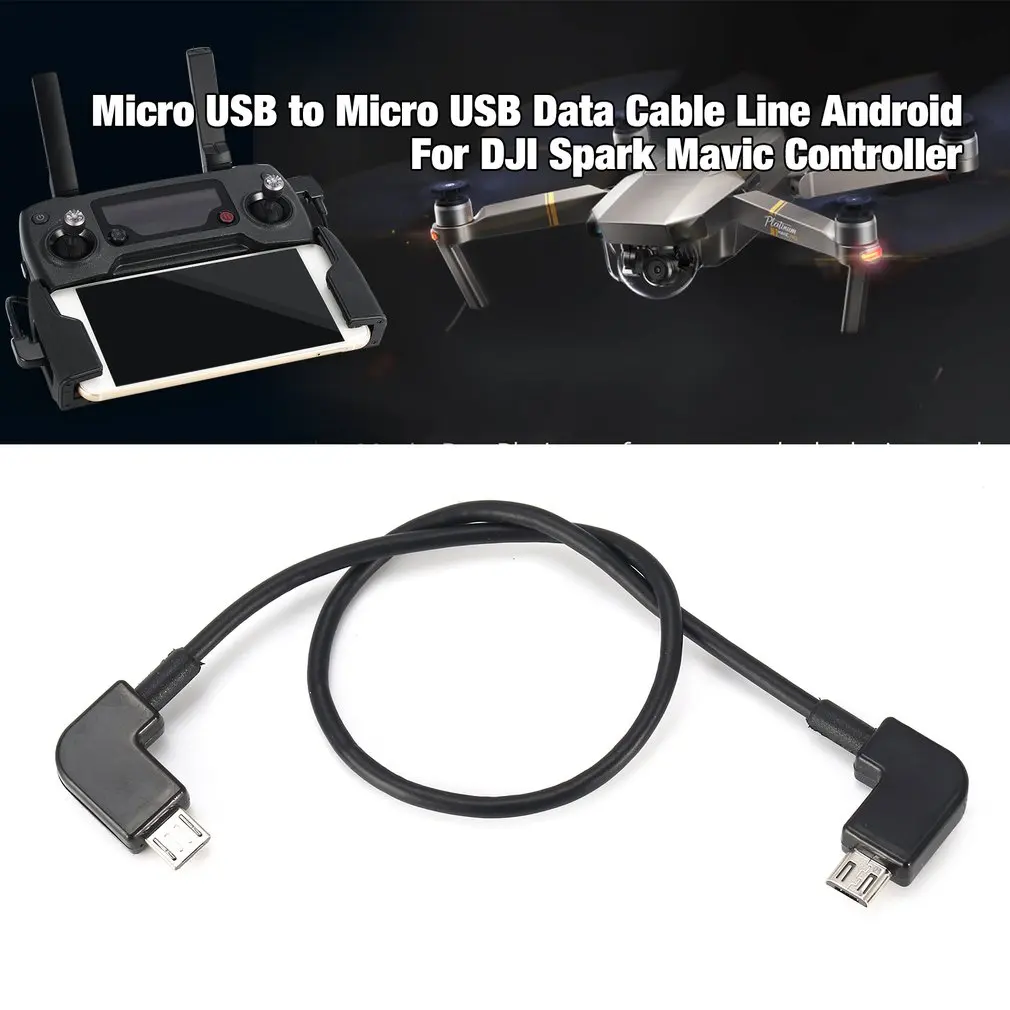 OTG кабель для передачи данных DJI Mavic Pro Air Spark 2 Zoom Drone Type-C Micro-USB адаптер провода