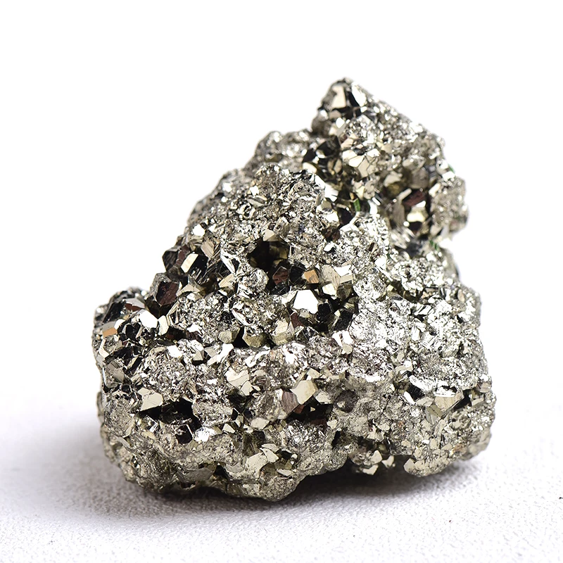 Натуральный халкопирит минеральный Хрустальный Рудный камень образцы пирита