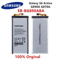 samsung orginal eb bg890aba replacement 3500mah battery for samsung galaxy s6 active g890a g870a mobile phone batteries
