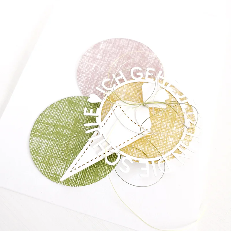 Кондитерский мешок с бантом металлические пресс-формы декоративный