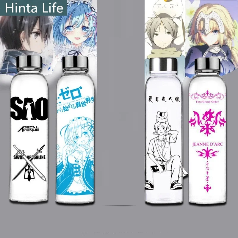 1 шт. японское аниме меч искусство онлайн стеклянная чашка мультяшная фигурка