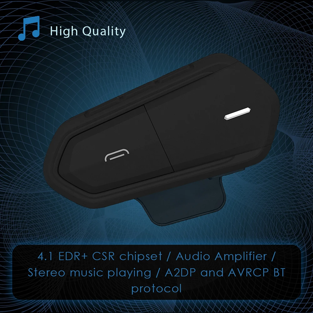 QTB35 водонепроницаемый мотоциклетный шлем домофон CSR Bluetooth 4,1 гарнитура переговорные горячий Бутик