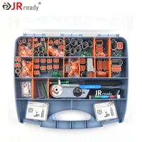 jrready dt connector kit electrical connector kit 2 3 4 6 8 12 pin with solid terminals crimper deutsch crimper st6110