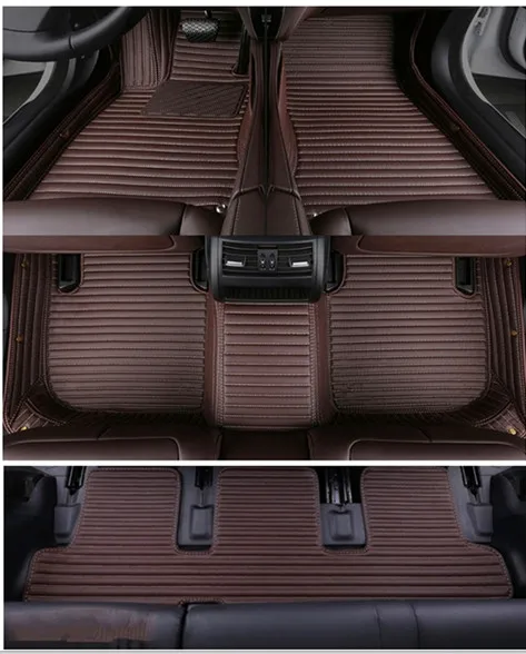 

Good quality! Custom special car floor mats for Mercedes Benz GL 350 400 450 500 550 X166 2016-2013 7 seats durable rugs carpets