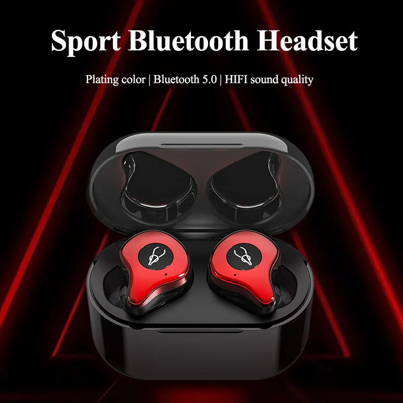 

Sabbat TWS 5.0 Sport Bluetooth Earphone waterproof plating Wireless 6D bass Earbuds noise cancelling Headset with APTX HD call