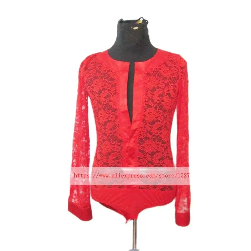 

Free Custom New Lace Men Shirt Competition Dance Man Latin Shirt For Boys Latin Dance Men Dress Of Latin Dance