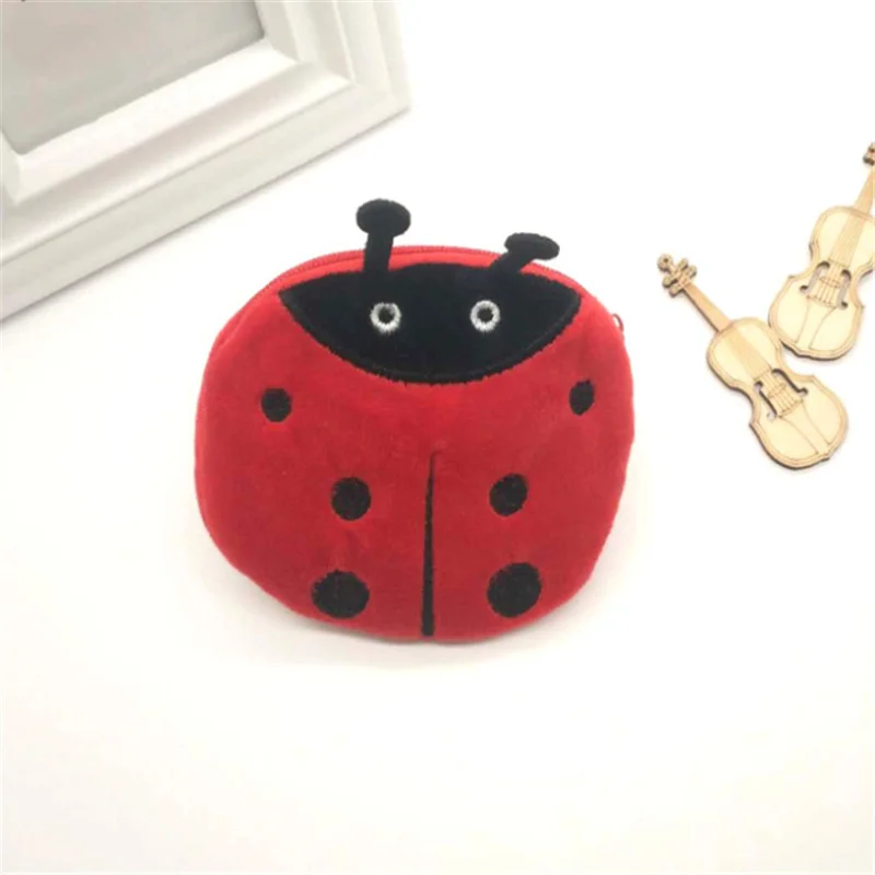 Мульти дизайн 8 11 см мини маленький плюшевый Дамский кошелек для монет сумка