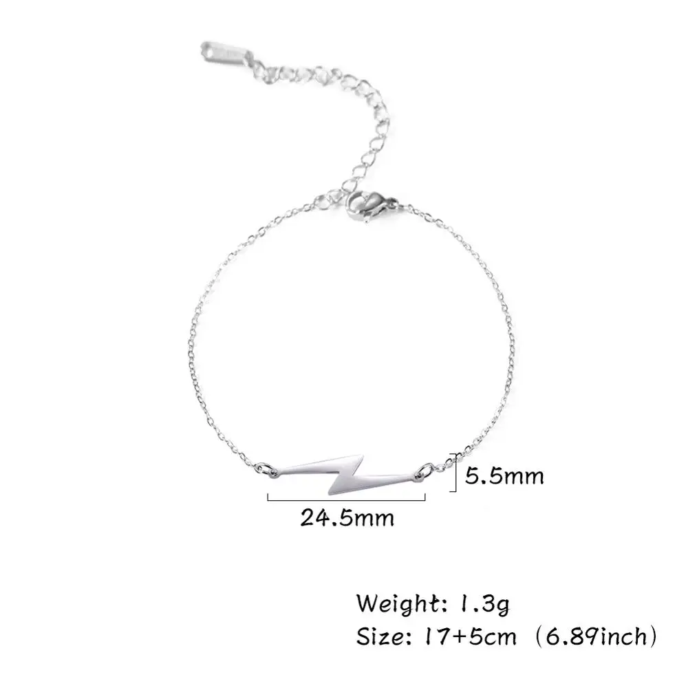 Браслет-цепочка Женский Регулируемый нержавеющая сталь Skyrim | Украшения и