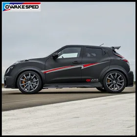 Автомобильный капот гоночные полосы для Nissan JUKE NISMO Sport Styling Авто Крышка двигателя капот Декор наклейки внешние виниловые наклейки