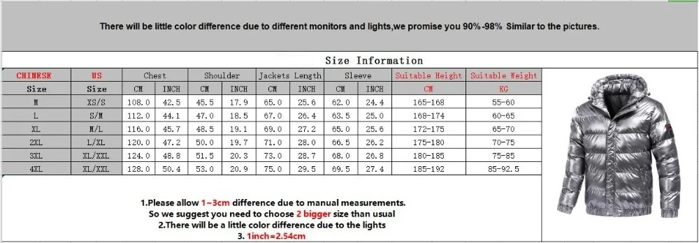 Winter Men's Jackets Fashion Men Cotton Warm Parkas Down Hoodies Coats Casual Outdwear Thermal Jackets Mens Clothing