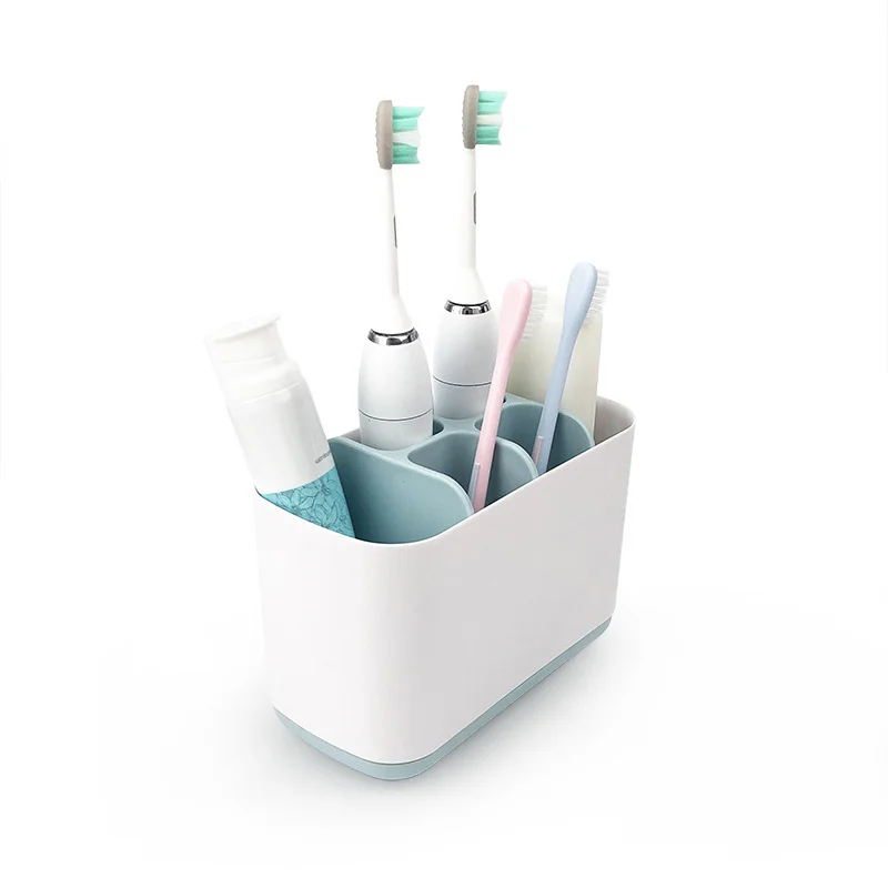 

1pcs Toothbrush Toothpaste Holder Case Shaving Makeup Brush Electric Toothbrush Holder Organizer Stand Bathroom Accessories