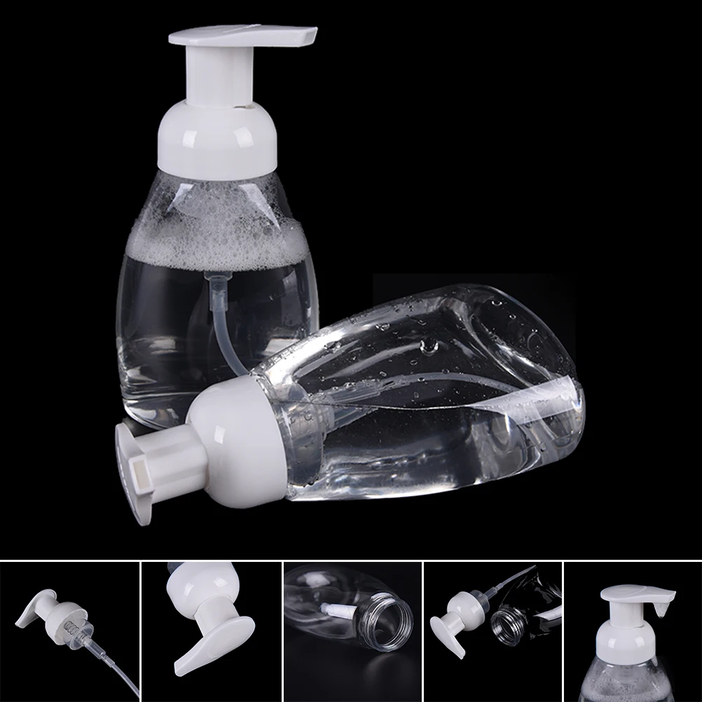 

1Pc Foaming Bottle Foam Pump Empty Spray Whipped Mouss Liquid Hand Wash Soap Dispenser Bottles With Cap Refillable 2 Sizes