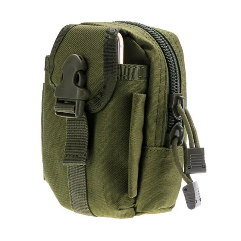Army Green Универсальная тактическая кобура военный Молл хип пояс сумки-кошельки кошелек чехол для телефона для выживания Оборудование - Цвет: Army Green