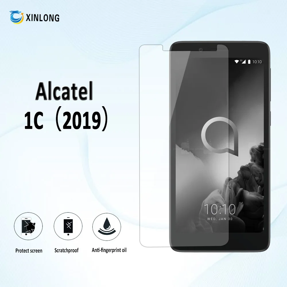 Закаленное стекло для Alcatel 1C 2019 5003D Alkatel Alcatel1C 5003 D 5 0|Защитные стёкла и плёнки