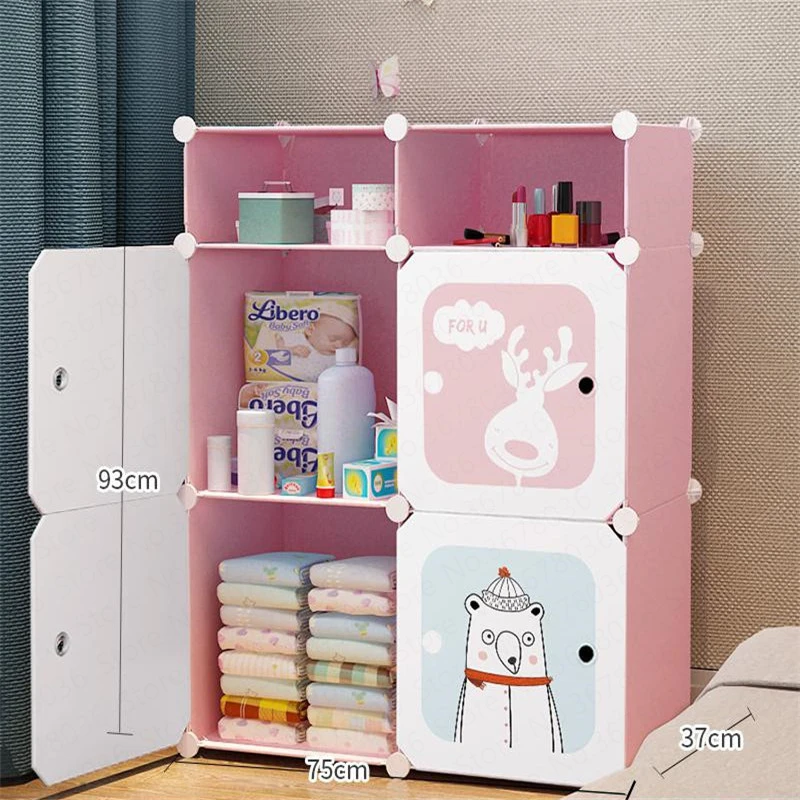 Ящик для хранения гардероба ящик одежды пластиковый большой ткани одежды|Шкафы| |