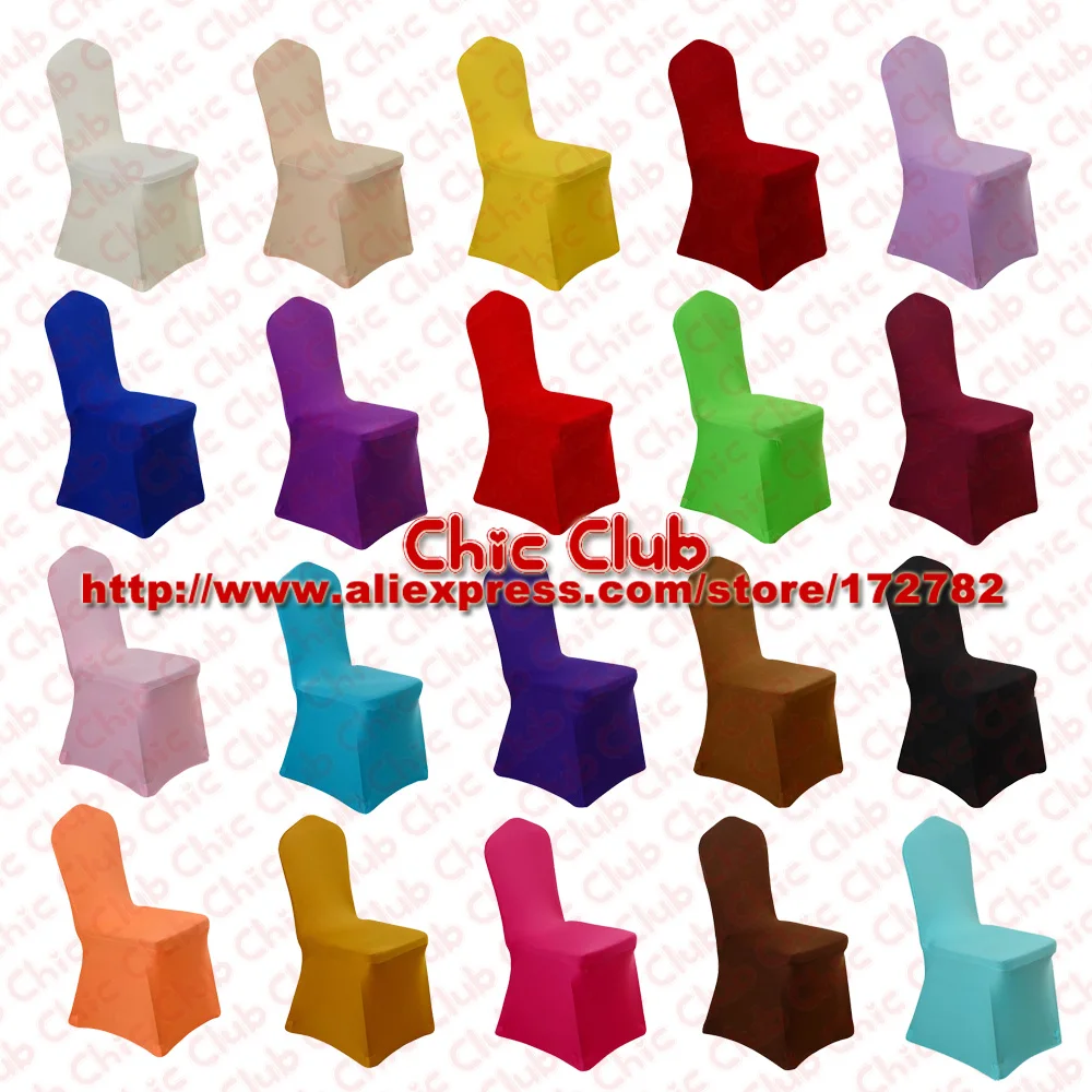 Оптовая продажа Универсальные эластичные полиэфирные Чехлы для банкета