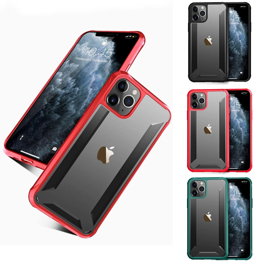 LLZ.COQUE противоударный чехол для IPhone 11 Pro Max бампер Гибридный Тонкий Iphone 7 8 Plus
