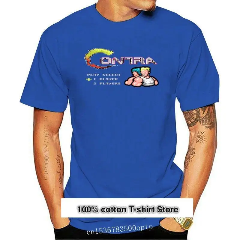 

Nueva camiseta Retro de videojuegos Contra Nes