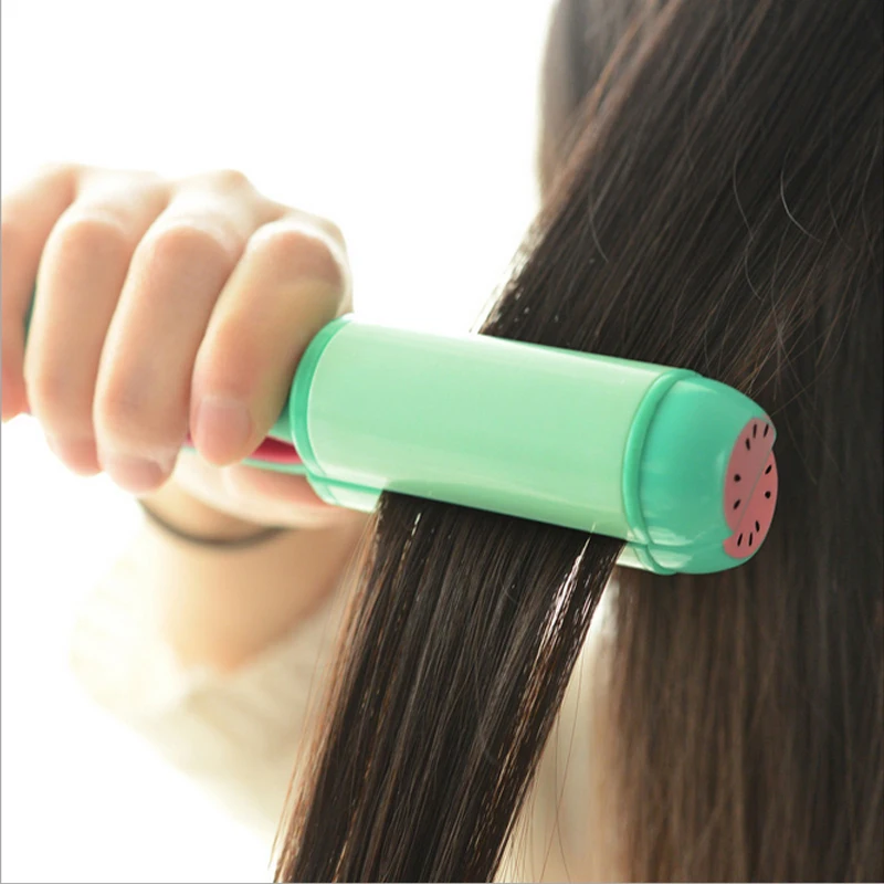 220 В Электрический Выпрямитель для волос 2 в 1 Мини щипцы завивки дорожные