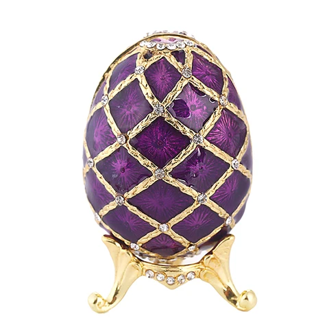 Фиолетовая шкатулка для украшений Faberge