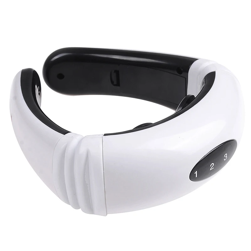 

Neck Massager Electric Pulse Back and Neck Massager Far Infrared Heating Pain Relief Health Care