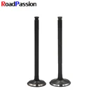 Запчасти для двигателя мотоцикла Road Passion, стержень клапана и комплект масляного уплотнения для SUZUKI GSX-R400 RF400 78A + VC GSF400 Bandit 1997 79AVC