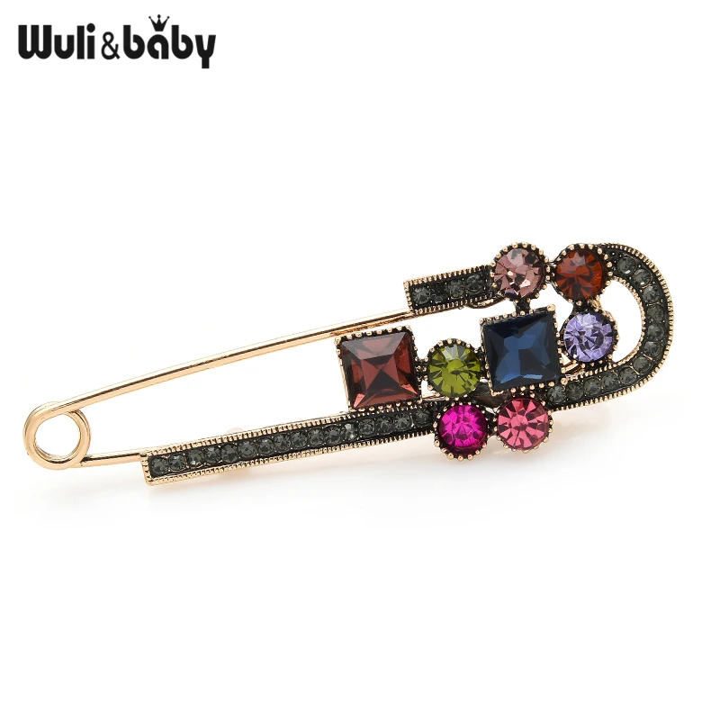 Wuli &amp baby винтажные большие броши на булавке подарок день Святого Валентина брошь