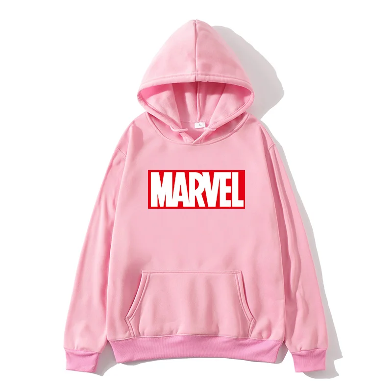 Pink Осень зима кофты с капюшоном "Marvel" Человек-паук Mannen толстовка с капюшоном Топы повседневные Nieuwe Mannelijke Trainingspak De Avengers Mer - Цвет: Pink