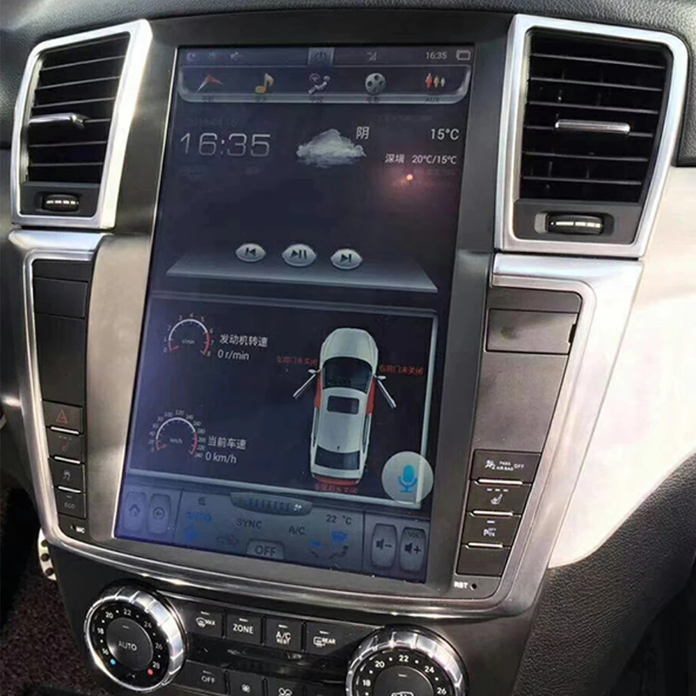 Автомобильный мультимедийный плеер ZJCGO стерео GPS радио навигация экран Android для