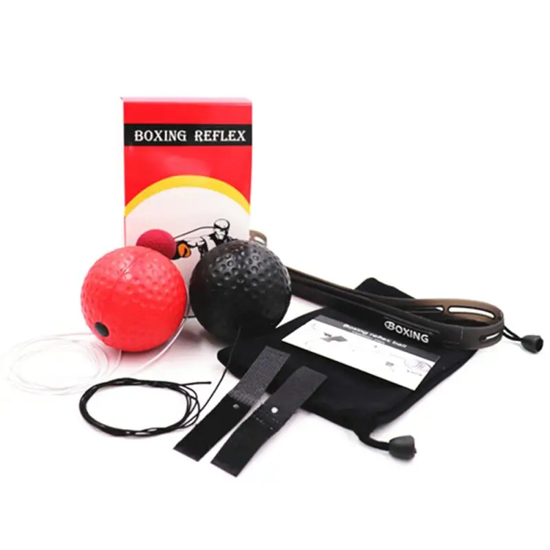 Мяч на голову для бокса мяч снижения скорости мягкий двойной силиконовый повязка