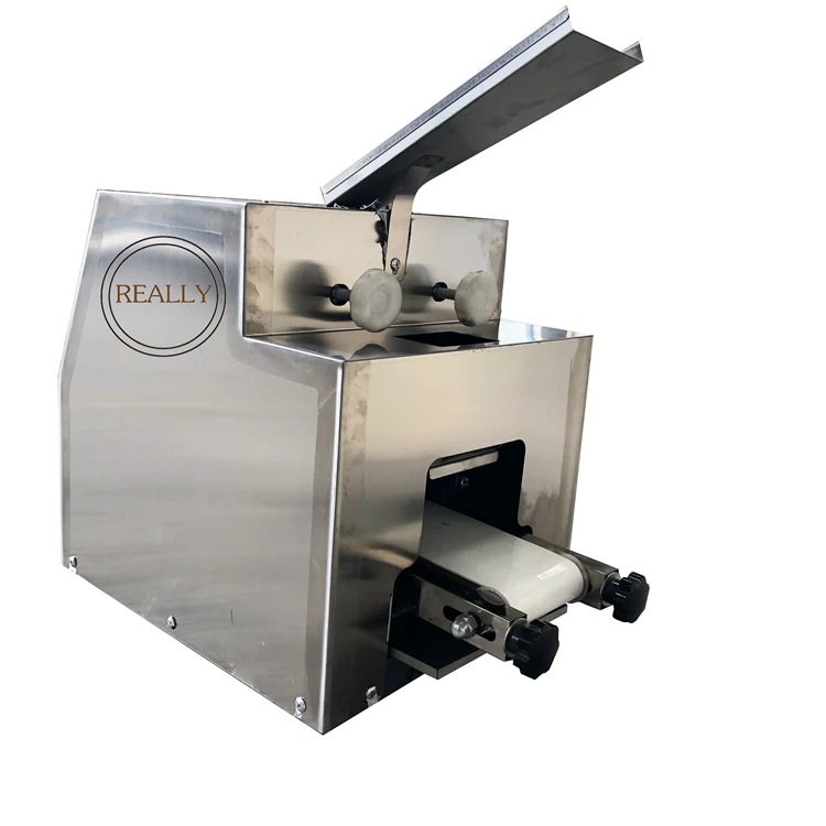 Клецки Wonton Maker Автоматическая нержавеющая сталь Wonton машинка для производства кожи