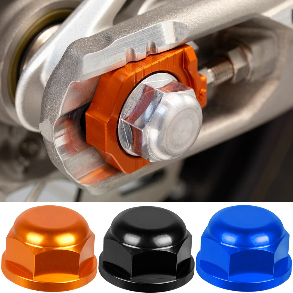 

Motorcycle Rear Axle Screw For 125 250 350 450 500 530 SX SX-F XC XC-F 2003-2009 2010 2011 2012 Rear Wheel Lock Spindle Pin Nut