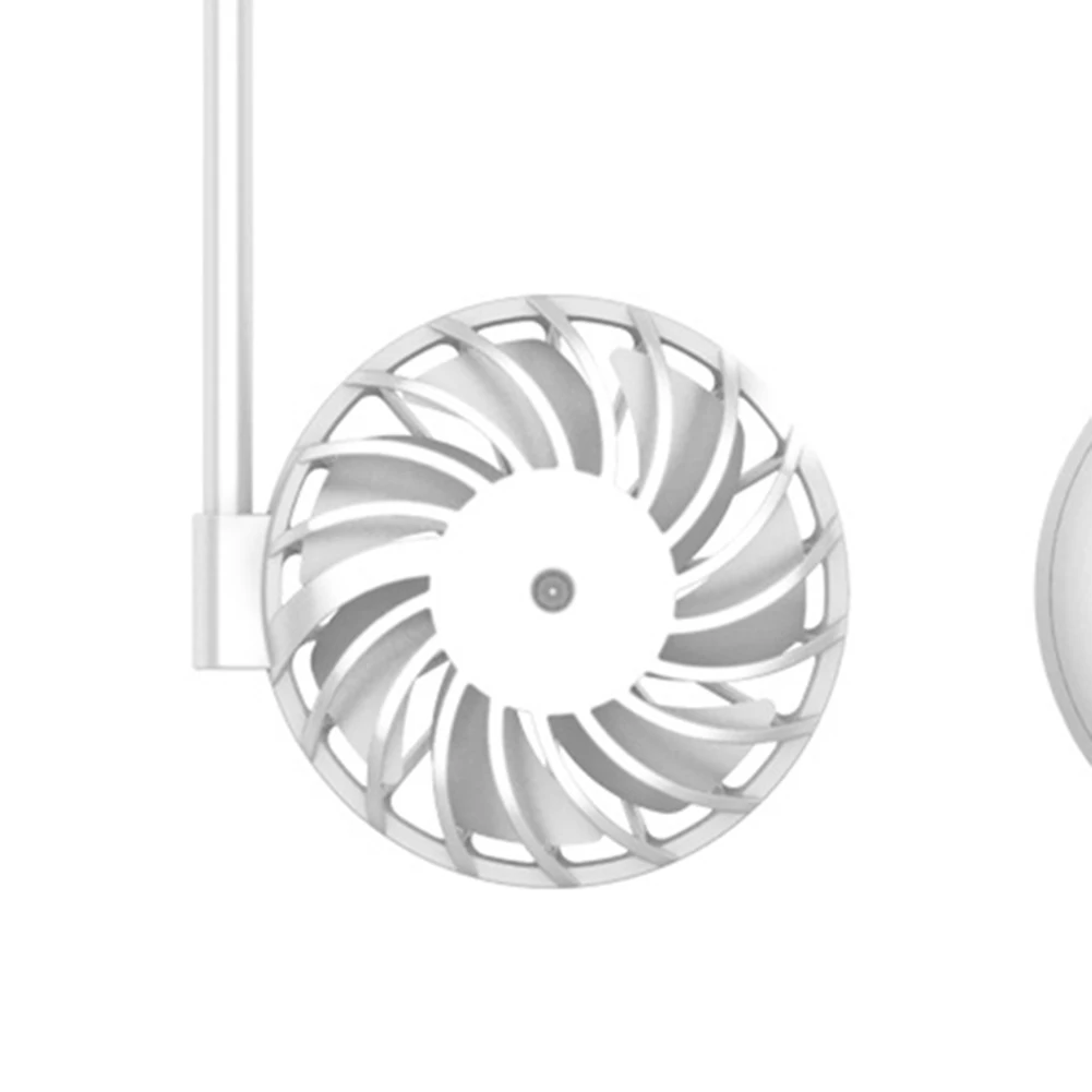 

Mini Portable Fan USB Neck Hanging Silent Cooling Fan Portable Light Ventilador Neckband Portable USB Rechargeable