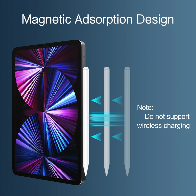For iPad Pencil 2 1 With Tilt Palm Rejection Stylus Pen for Apple Pro 11 12.9 10.2 2021 -2018 Mini 6 Air 4 7th 8th 애플펜슬 |