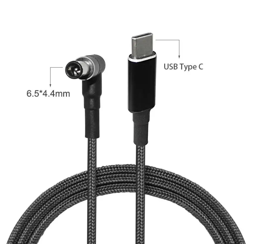 Адаптер для ноутбука 100 Вт с Usb C на 6 5X4 4 мм кабель быстрой зарядки шнур провод Sony Vaio