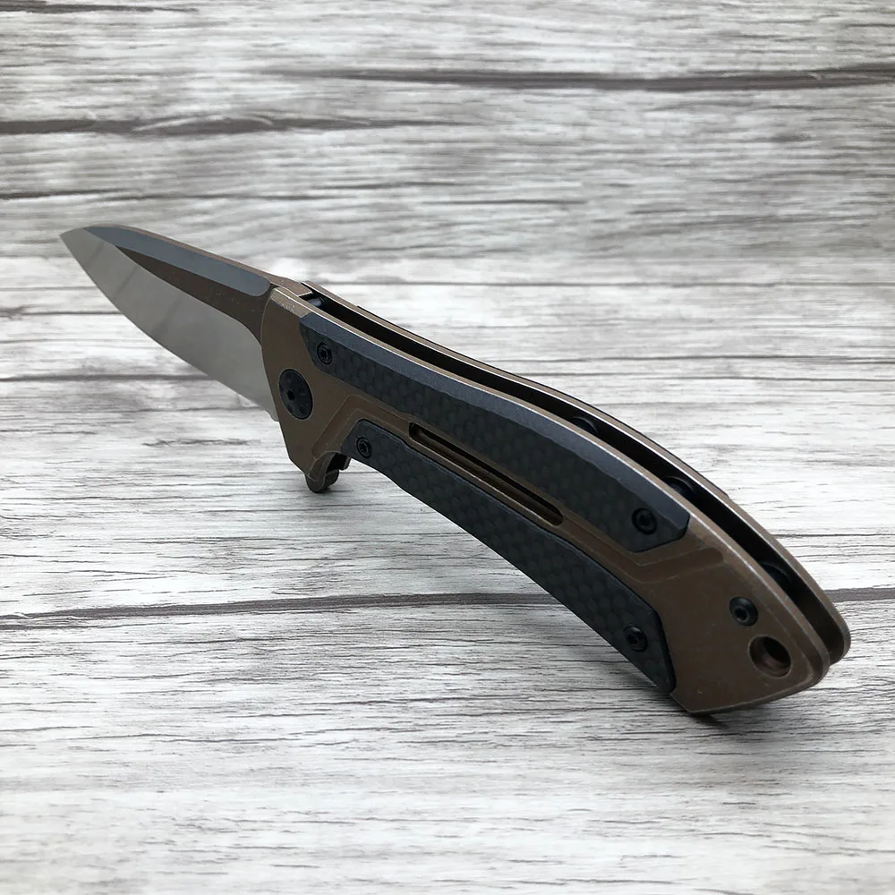 BMT ZT0801 карманный складной нож D2 Сталь углеродное волокно ручка шарикоподшипник