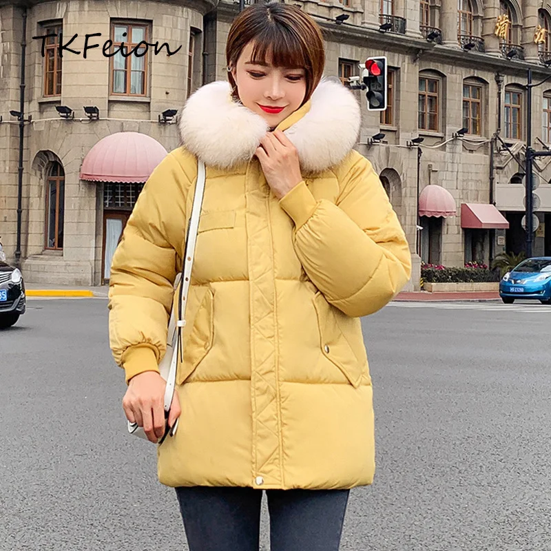 Женская теплая хлопковая стеганая куртка 2019 Новое поступление женские зимние