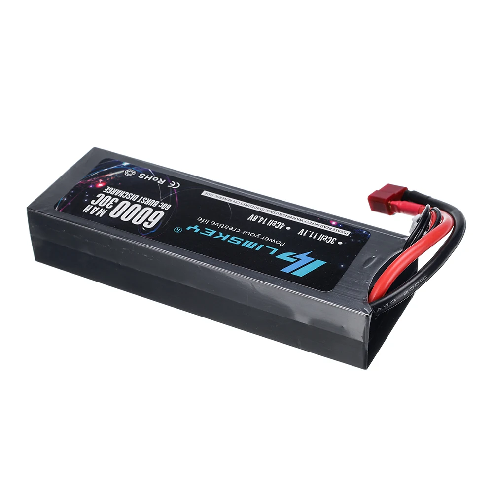 2 шт limskey 3s 6000 мач lipo батарея 111 в rc автомо