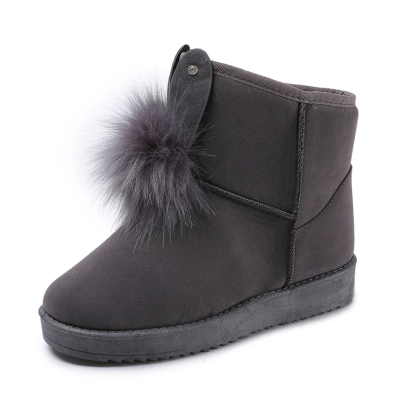 Женские зимние ботинки зимняя теплая обувь из хлопка бархатные плюшевые