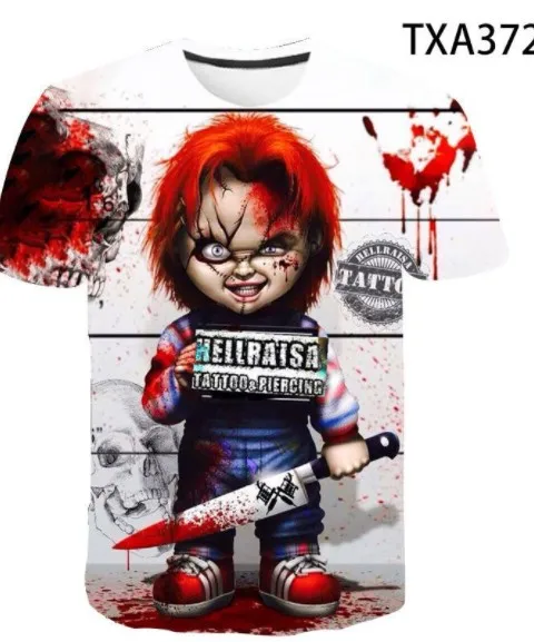 2021 новый алфавит серии печать 3D Футболка свободного кроя Круглый воротник