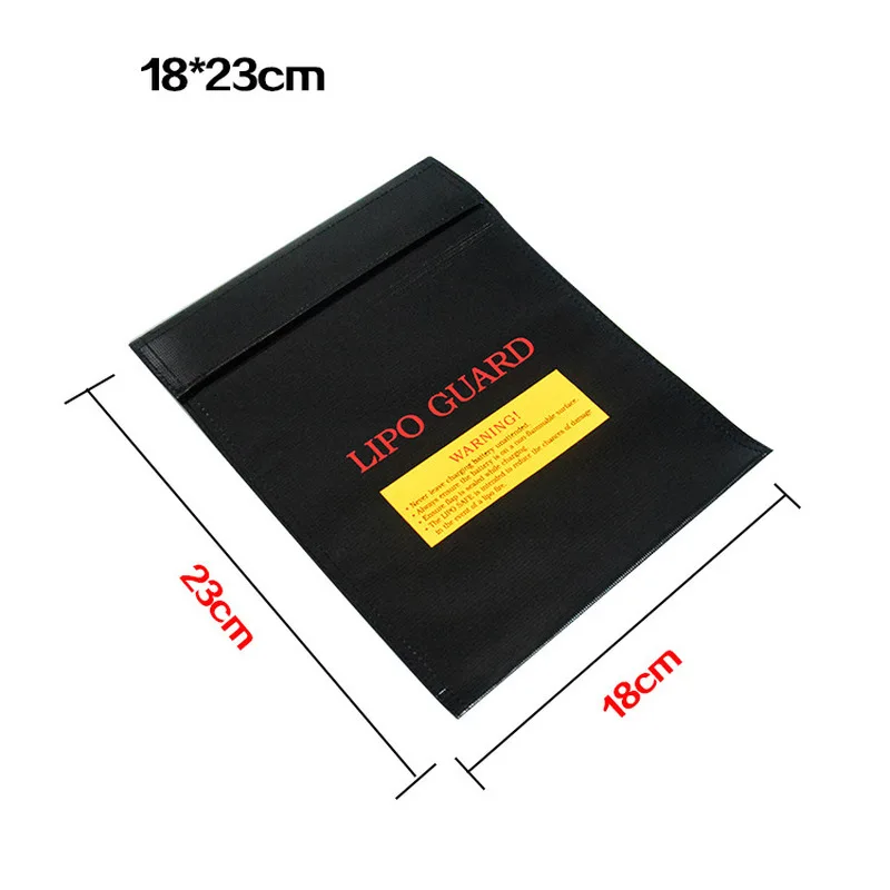 Lipo Battery Portable Fireproof Explosion-proof Safety Bag Fire Resistant 180x30mm for RC Gaoneng Tattu Infinity | Игрушки и хобби